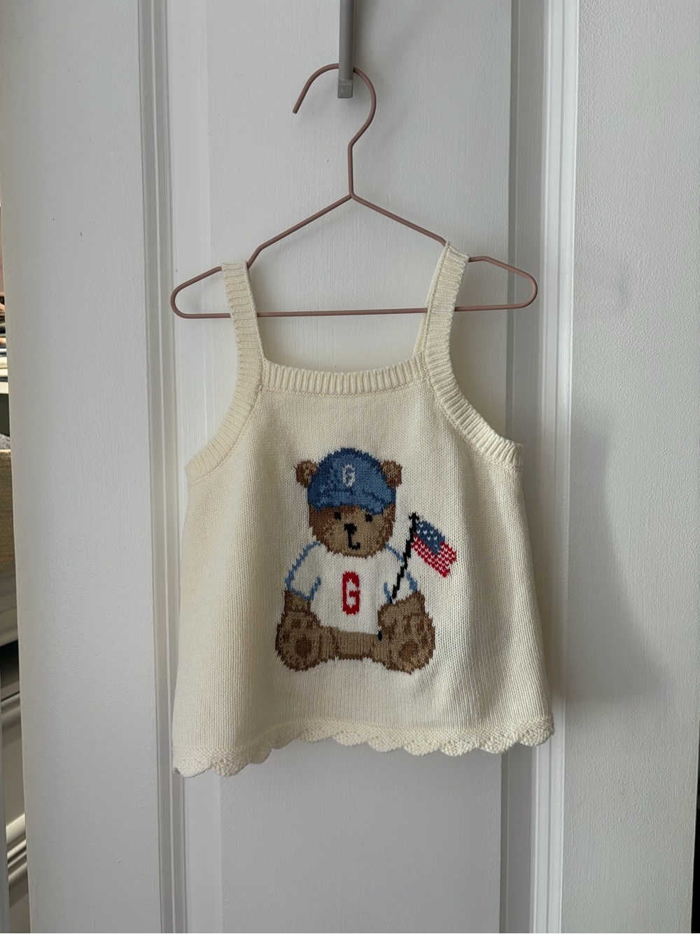 Baby GAP Brannan Bear Americana Sweater Tank